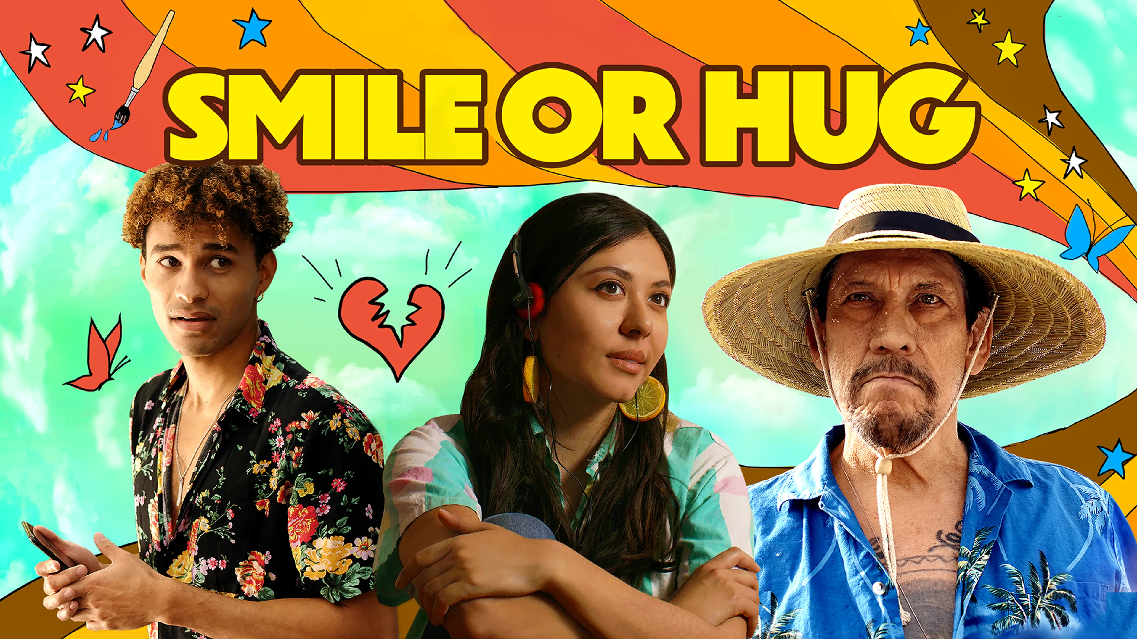 Smile or Hug poster